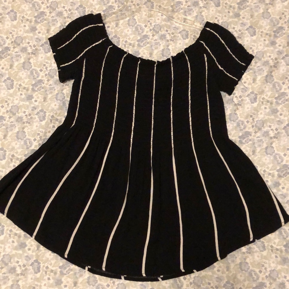 Off the shoulder blouse